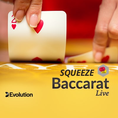 Baccarat Squeeze — live baccarat game by Evolution — play at Reviewsite (PLACEHOLDER)
