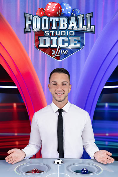 Football Studio Dice — live game show game by Evolution — play at Reviewsite (PLACEHOLDER)