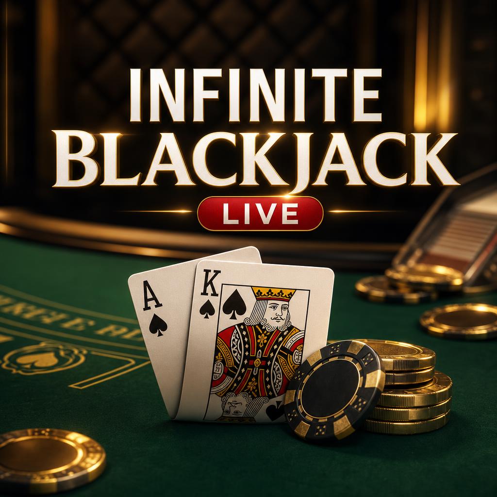 Infinite Blackjack — live blackjack game by Evolution — play at Reviewsite (PLACEHOLDER)