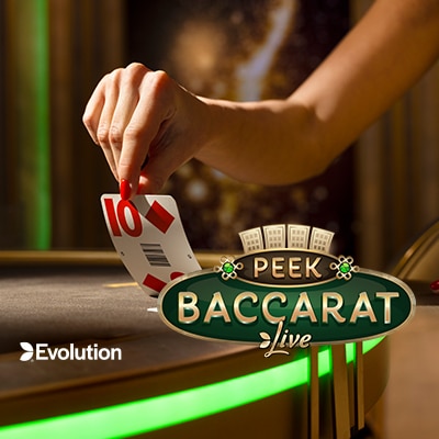 Peek Baccarat — live baccarat game by Evolution — play at Reviewsite (PLACEHOLDER)