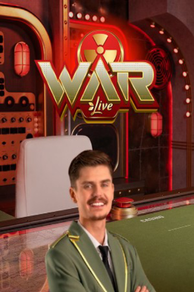 War Live — live game show game by Evolution — play at Reviewsite (PLACEHOLDER)